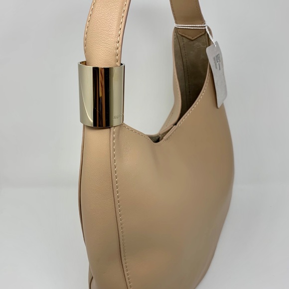 Jimmy Choo Stevie Leather Hobo Bag - Picture 6 of 7